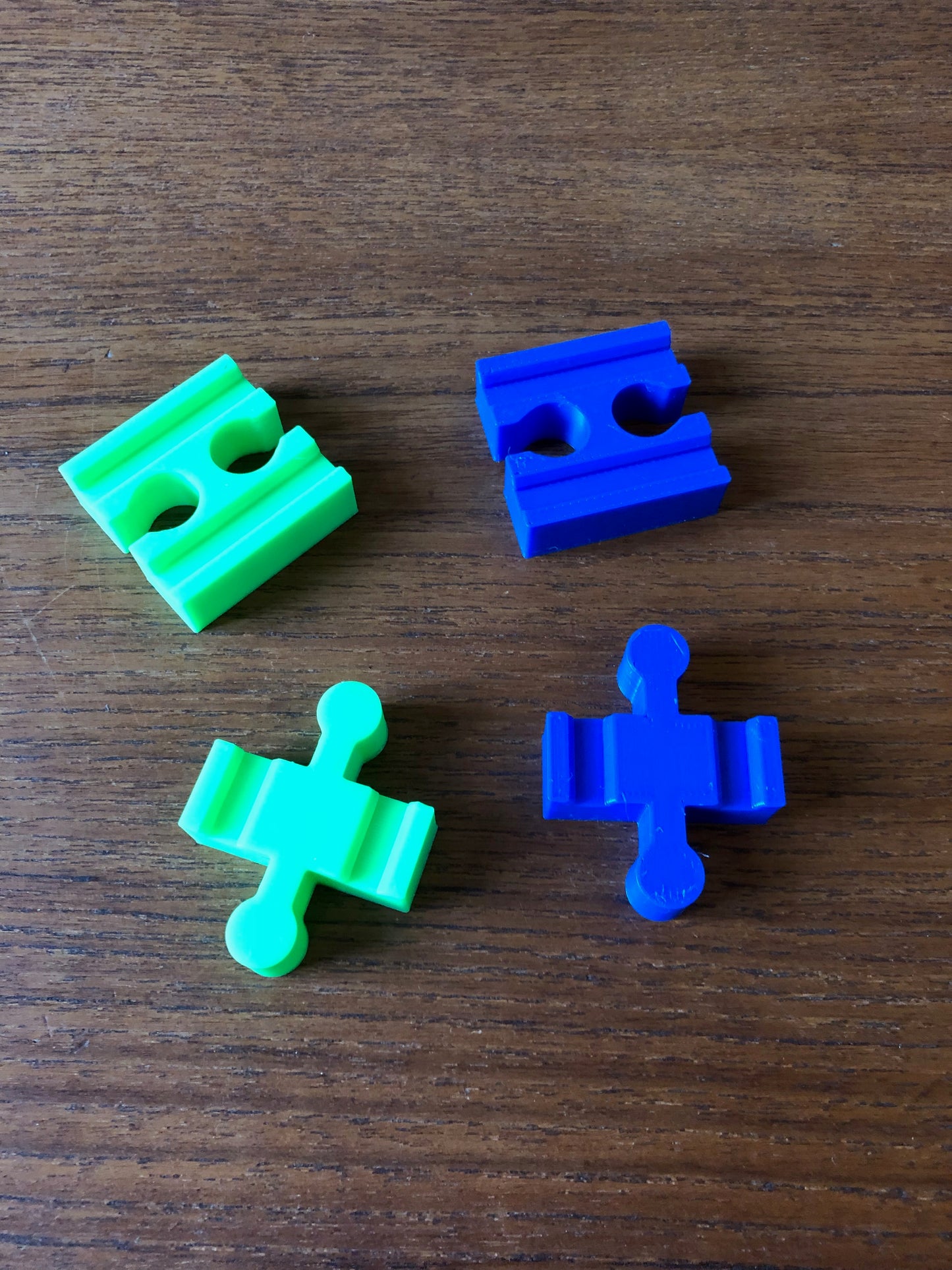 Set "Lückenschluss" für Brio® / Duplo® / Lego® / Ikea® Holzeisenbahn