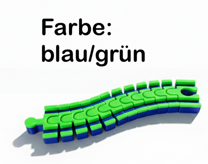 Extrem (!) flexible Schiene für Brio, Lilabo, Bloxx Holzeisenbahn