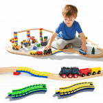 Extrem (!) flexible Schiene für Brio, Lilabo, Bloxx Holzeisenbahn